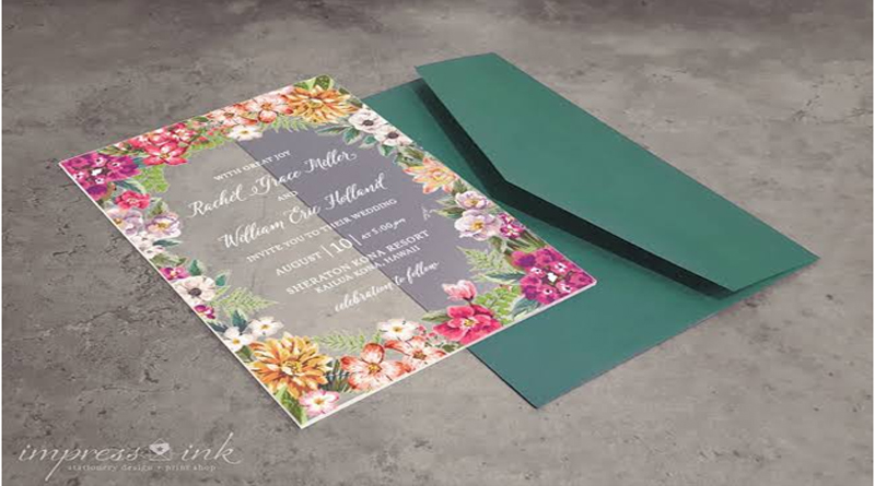 bigger and better on Muslim wedding cards